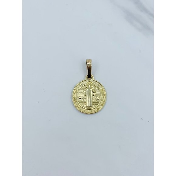 ✨ 10k solid gold pendant San Benito Pendant✨ Pendant St Benedict